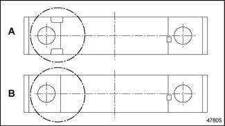 Detroit Series 60 Main Bearing Cap Ends Diagram